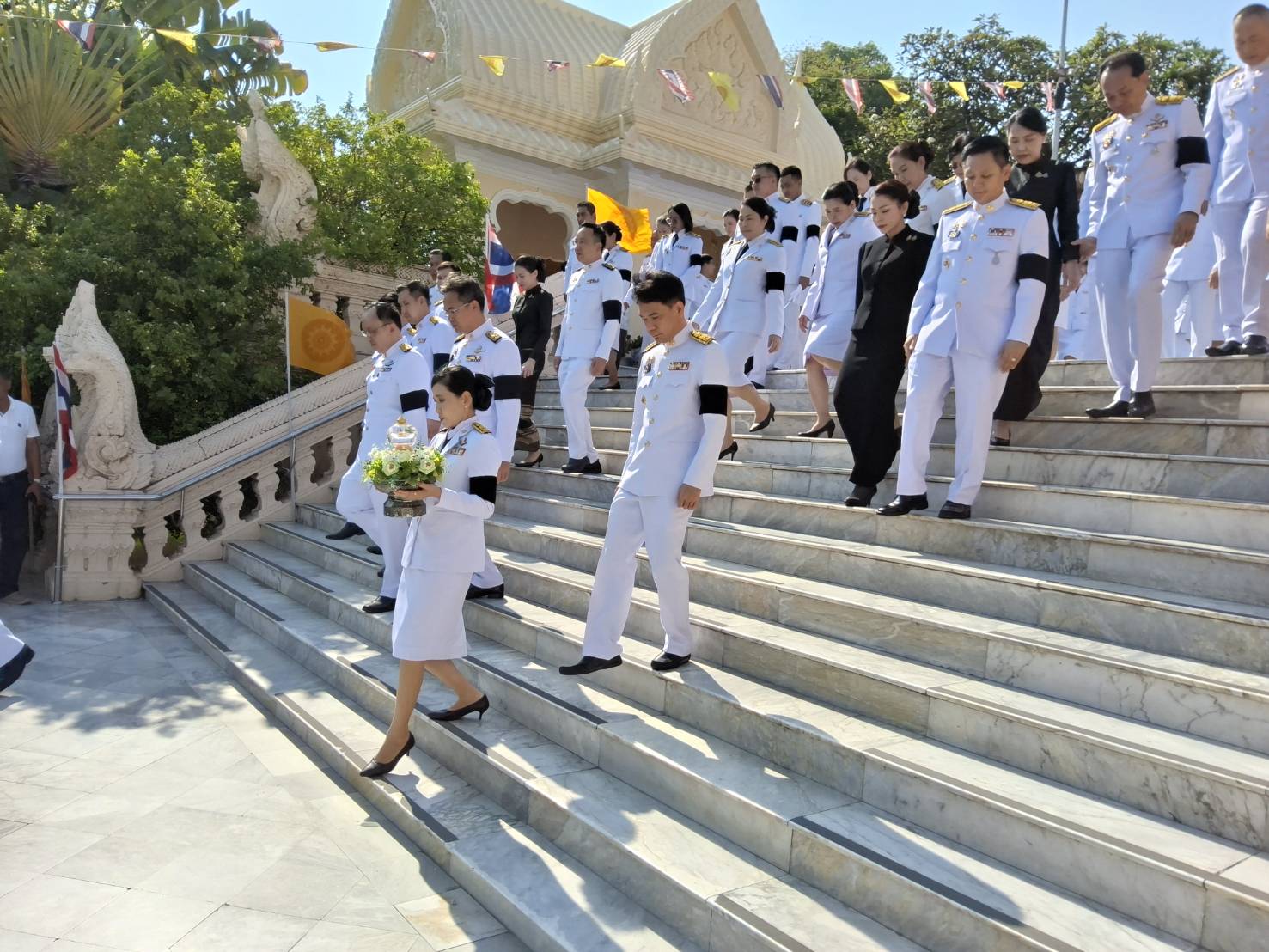 title - ส.ป.ก.นครปฐม เข้าร่วมพิธีอัญเชิญพระบรมสารีริกธาตุ เนื่องในประเพณีสงกรานต์ 2569